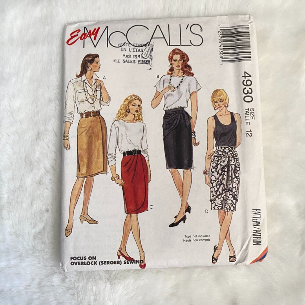 Easy McCall's Sewing Pattern